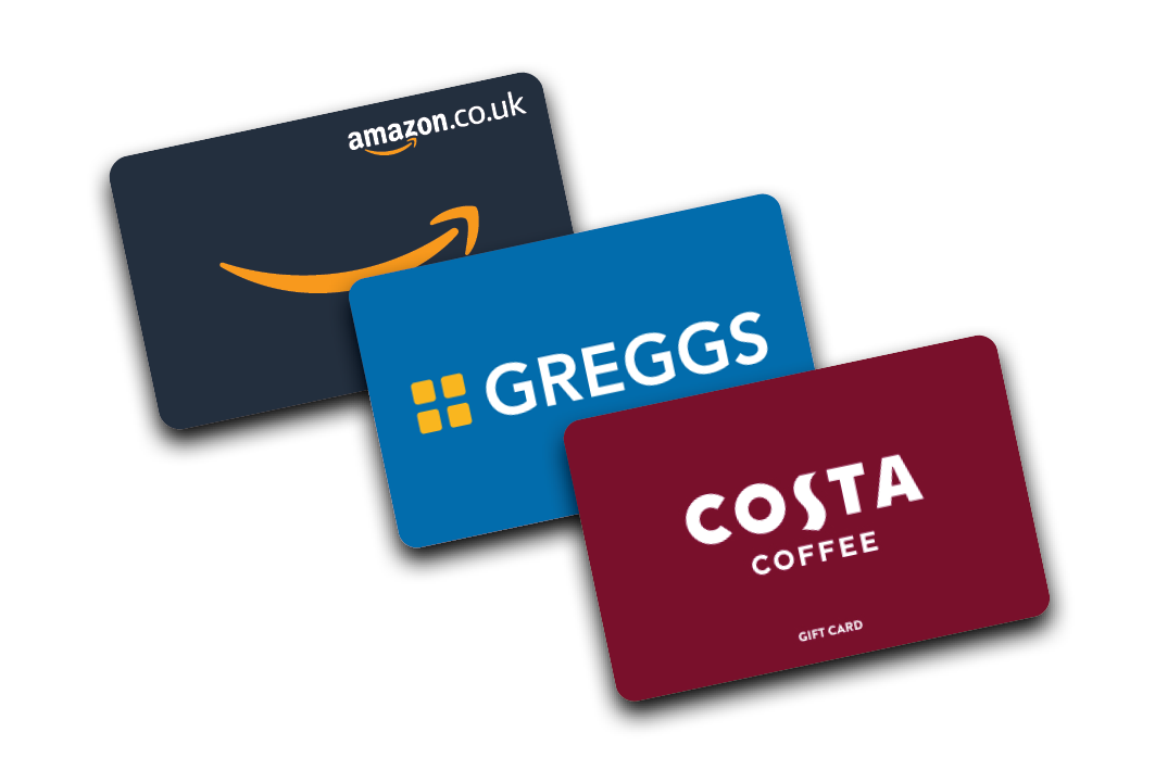 Gift Cards x 3